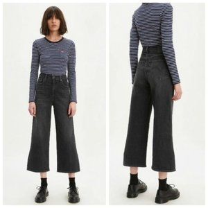 NWT Levi's Mile High Wide Leg Cropped Jeans